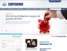Tablet Screenshot of cooperhidro.org.br